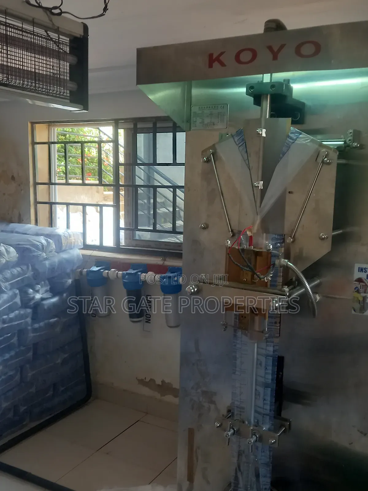 Sachet / Pure Water Company ( With 4 Bedrooms House Included) For Sale