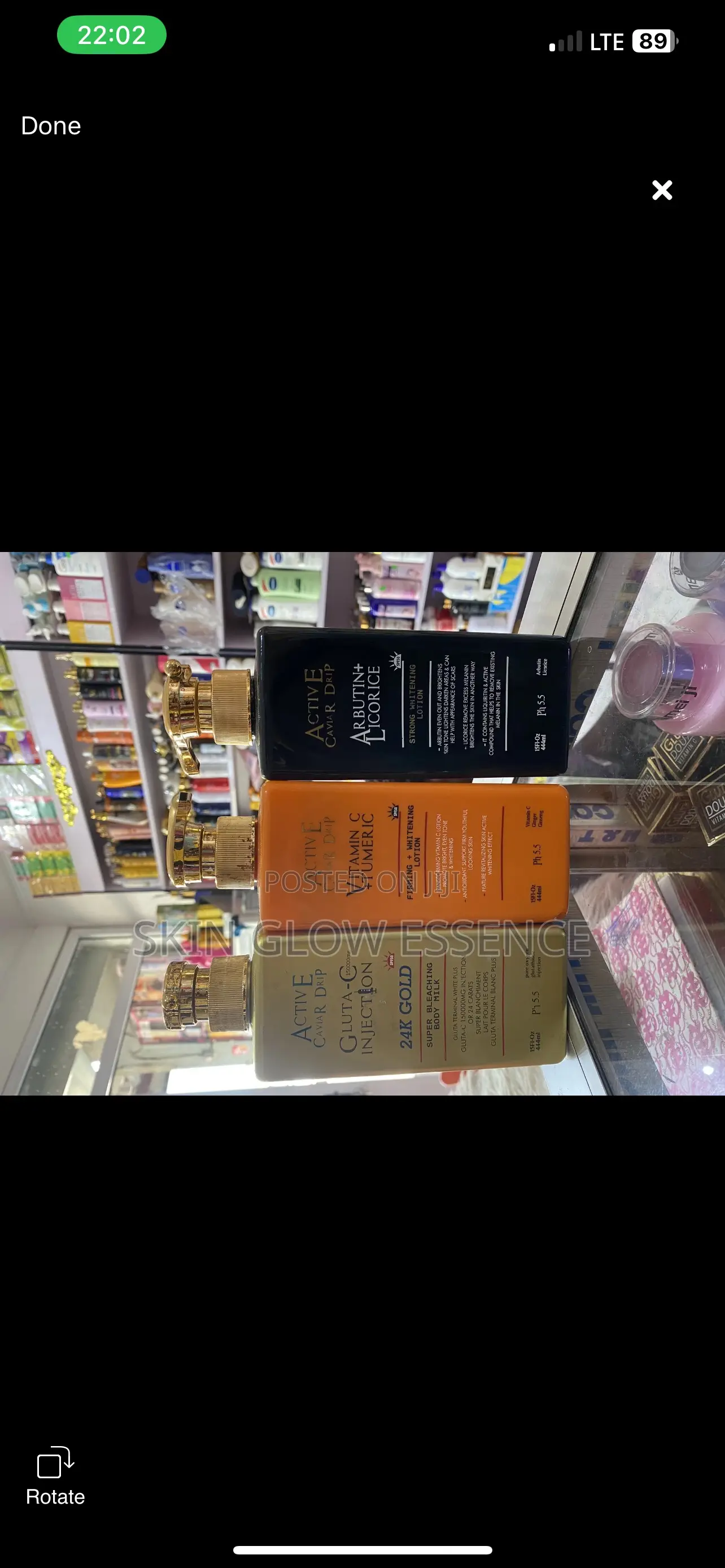 Active Caviar Drip Lotion