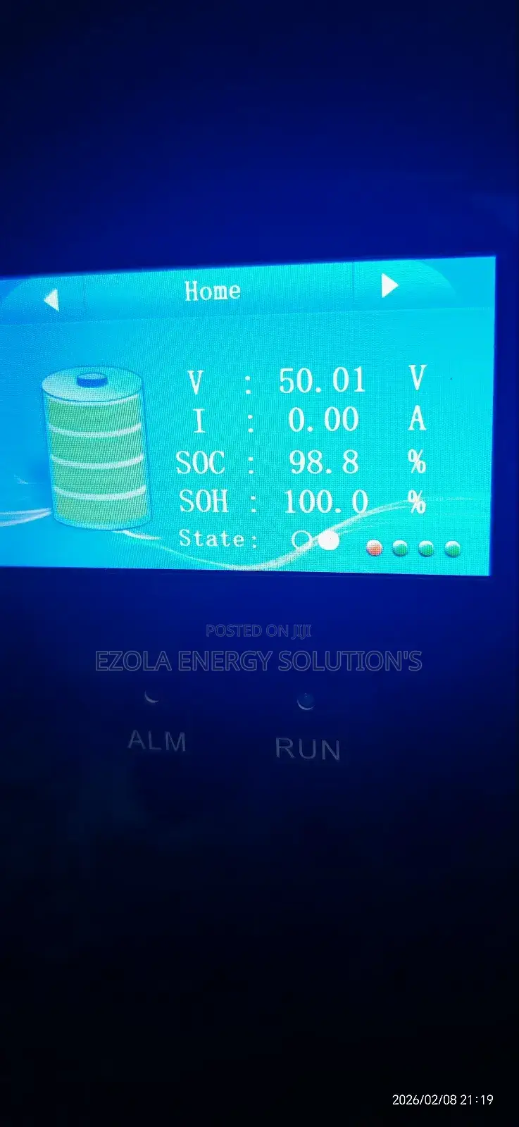 Lithium Battery for Solar Power System