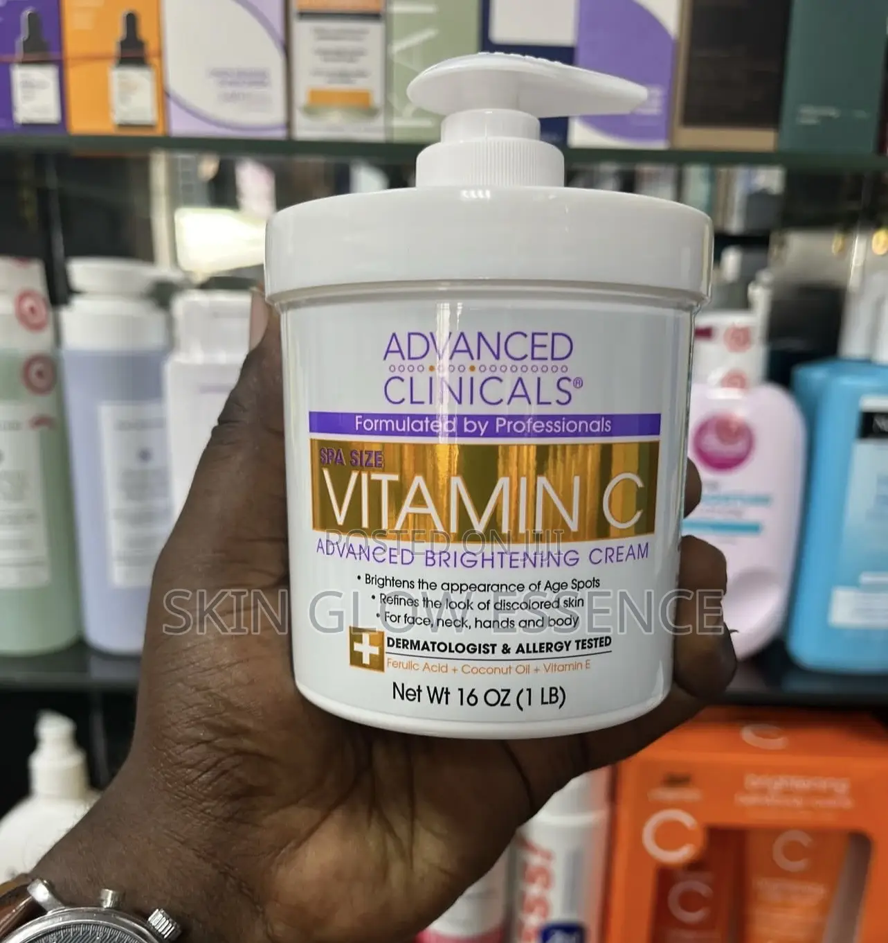 Advanced Clinicals Body Cream