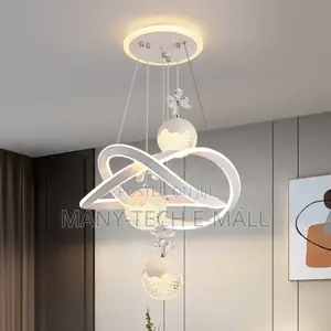 White New Ceiling Chandelier Light