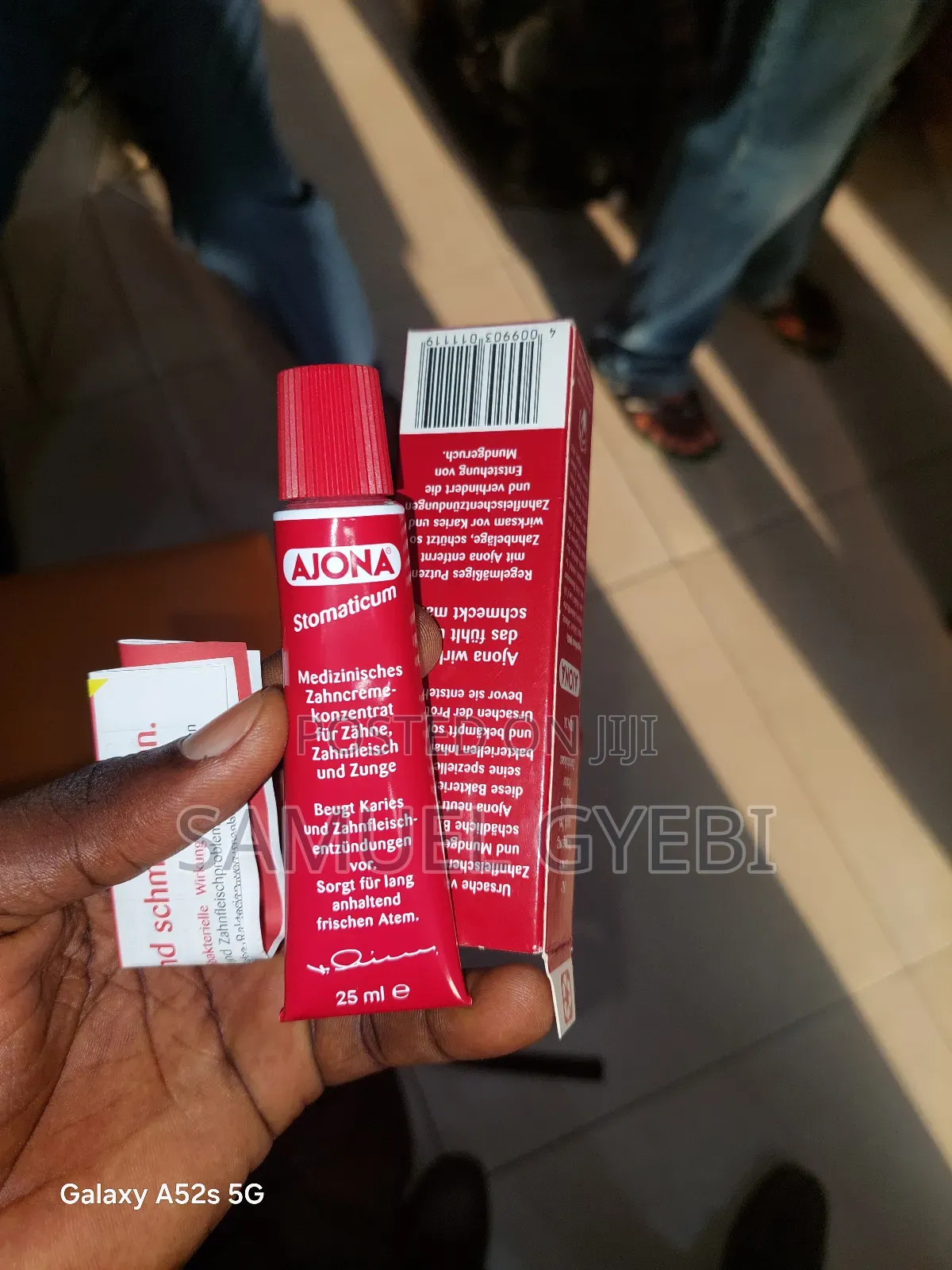 Ajona Toothpaste From Germ