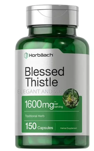 Blessed Thistle 1600 Mg | 150 Capsules For Men And Women  Max Potency