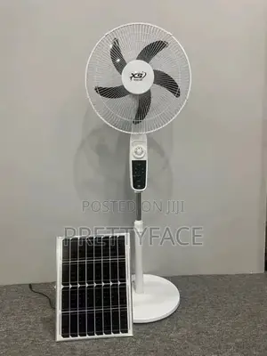 Solar Rechargeable Fan