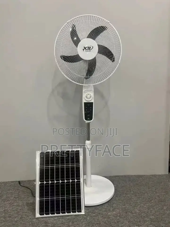 Solar Rechargeable Fan