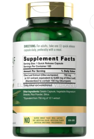 Olive Oil Quick Release Capsules, 9000mg 100 Capsules