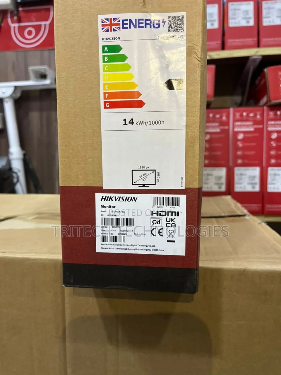 Hikvision 22-Inch Monitor Ds-D5022fn-C