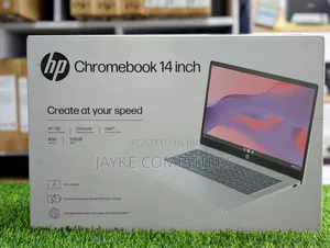 New Laptop HP Chromebook 14 4GB Intel Celeron eMMC 128GB