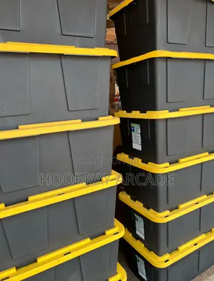 Greenmade Storage Box (Yellow Black) 27 Gallons