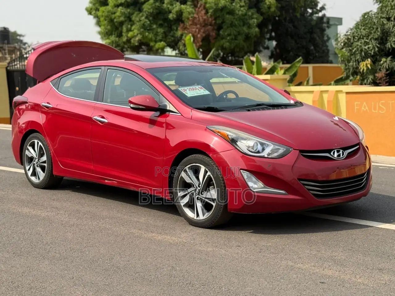 Hyundai Elantra Limited 4dr Sedan (1.8L 4cyl 6A) 2015 Red