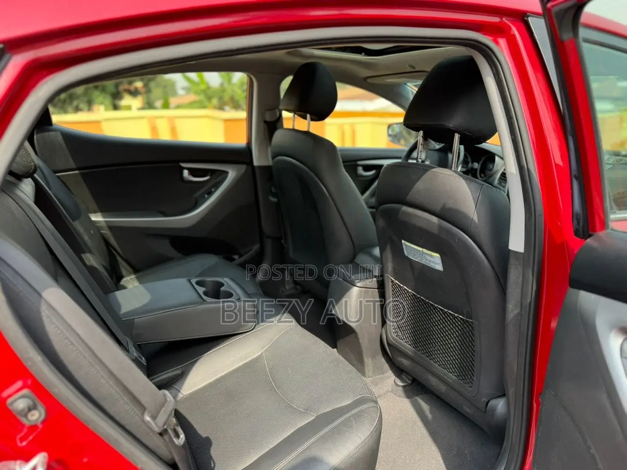 Hyundai Elantra Limited 4dr Sedan (1.8L 4cyl 6A) 2015 Red