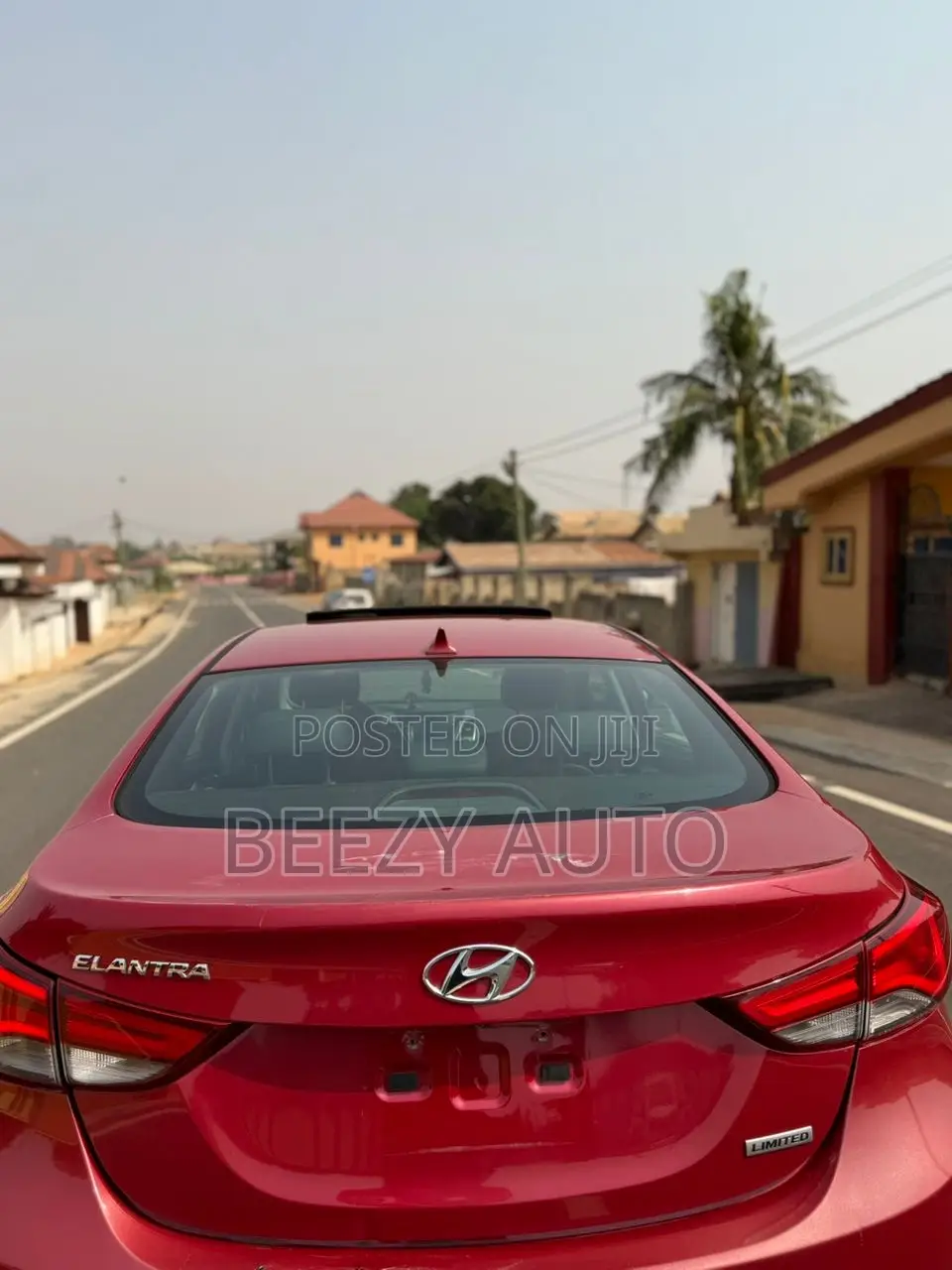 Hyundai Elantra Limited 4dr Sedan (1.8L 4cyl 6A) 2015 Red