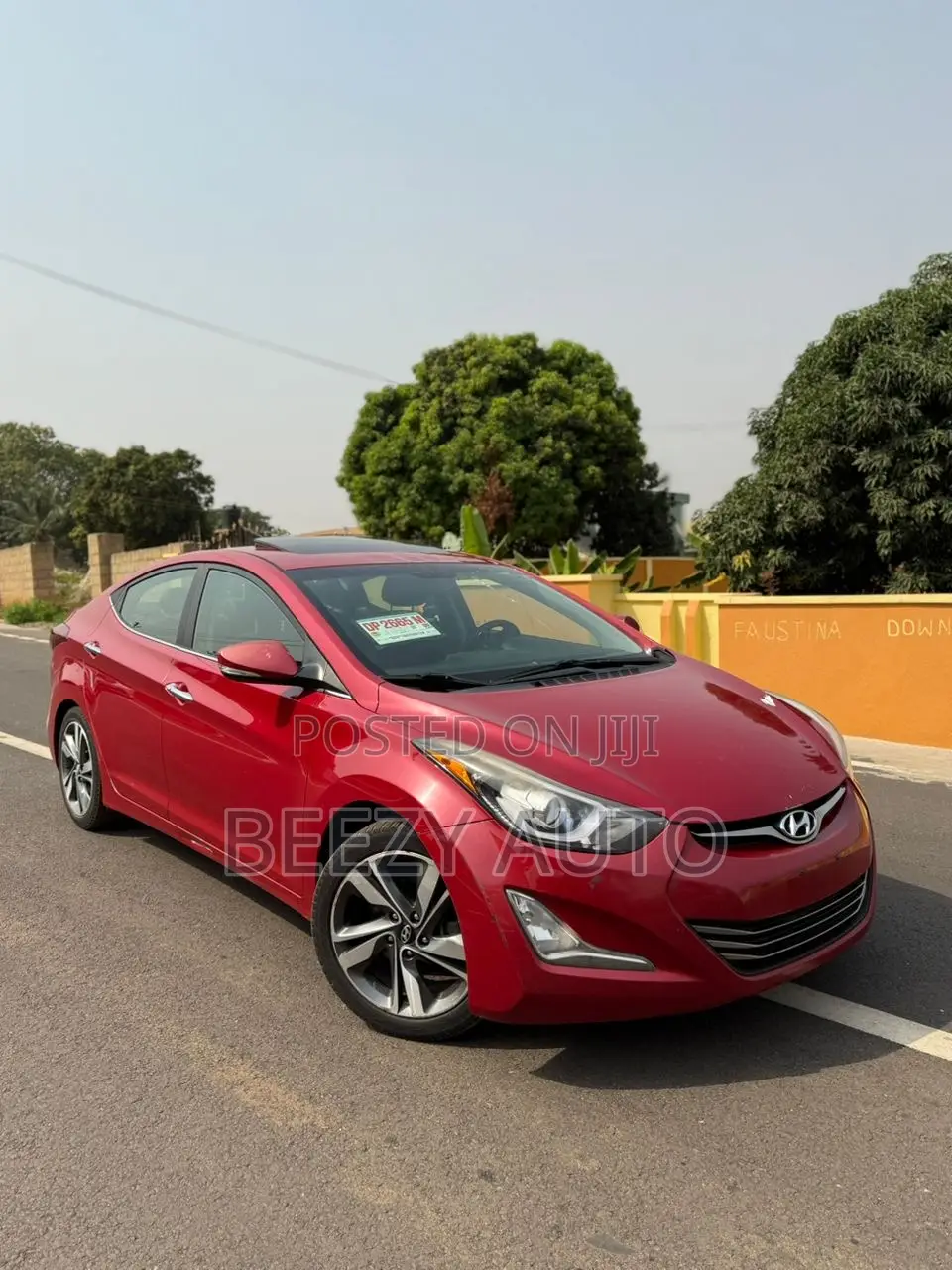 Hyundai Elantra Limited 4dr Sedan (1.8L 4cyl 6A) 2015 Red