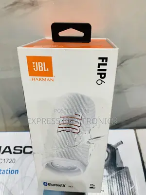 Ultra Modern White Flip 6 Portable Speaker