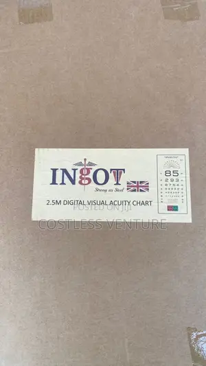 Ingot 2.5m Digital Numerical Visual Acuity Chart