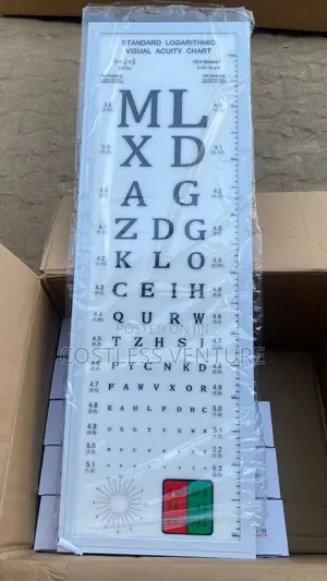 Ingot 5m English Visual Acuity Chart