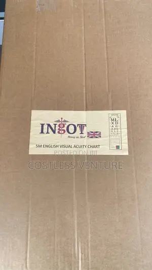 Ingot 5m English Visual Acuity Chart