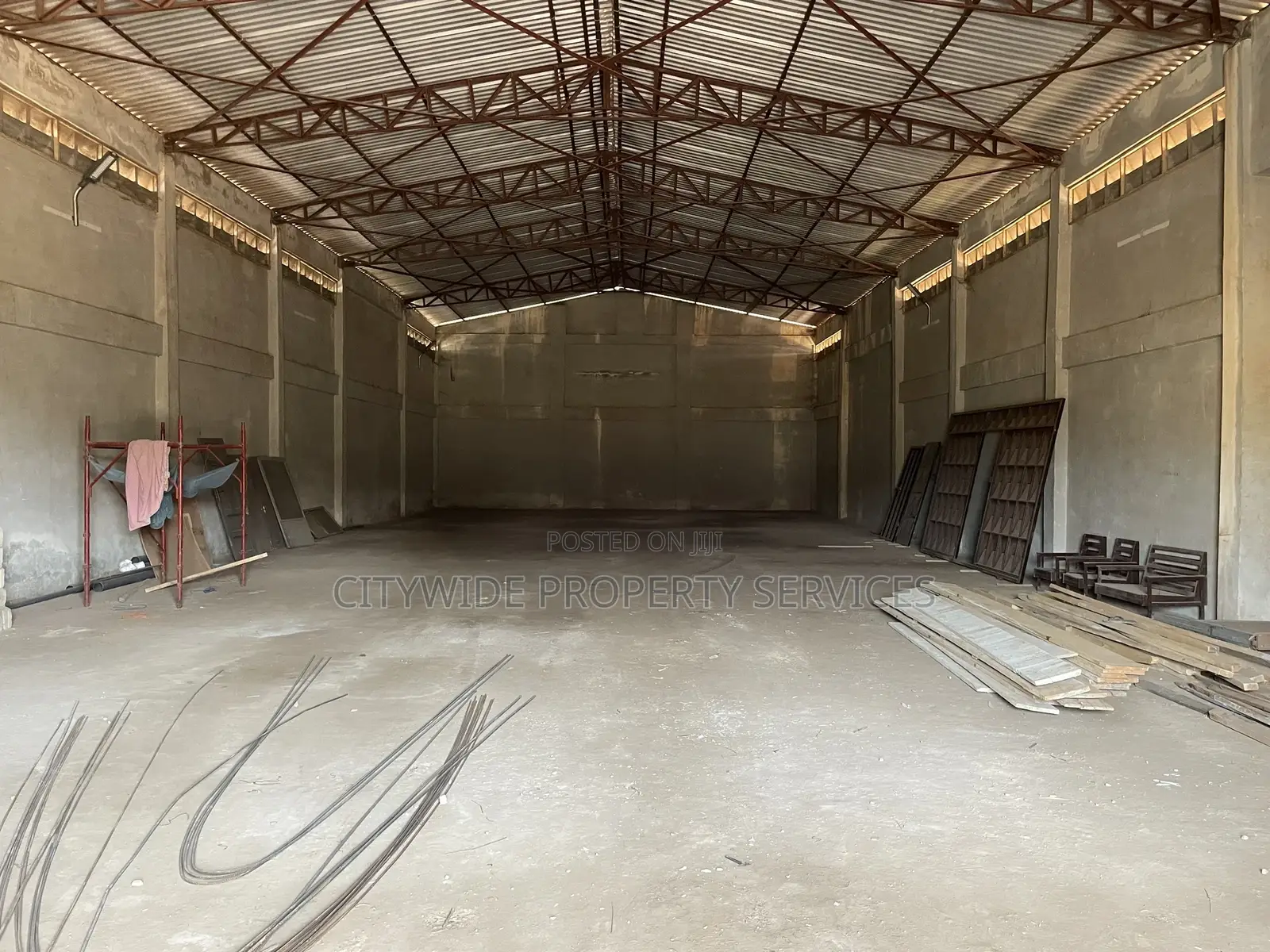 Warehouse 500 SQM for Rent at Teshie Nungua