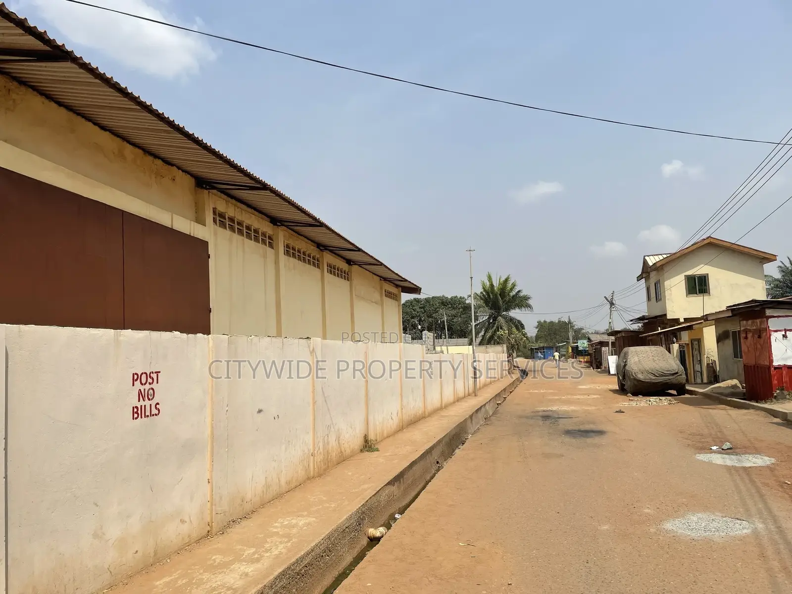 Warehouse 500 SQM for Rent at Teshie Nungua