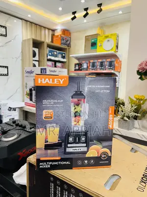 Durable and Affordable Haley-Hy-2709 4800watt Blender(Glass) 