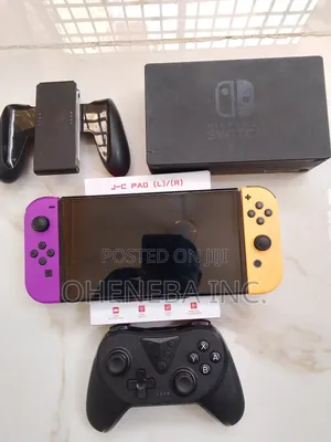 Switch Oled With Games and Accessories