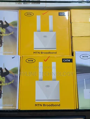 MTN Cat 4 Broadband Universal Router With Power Bank.