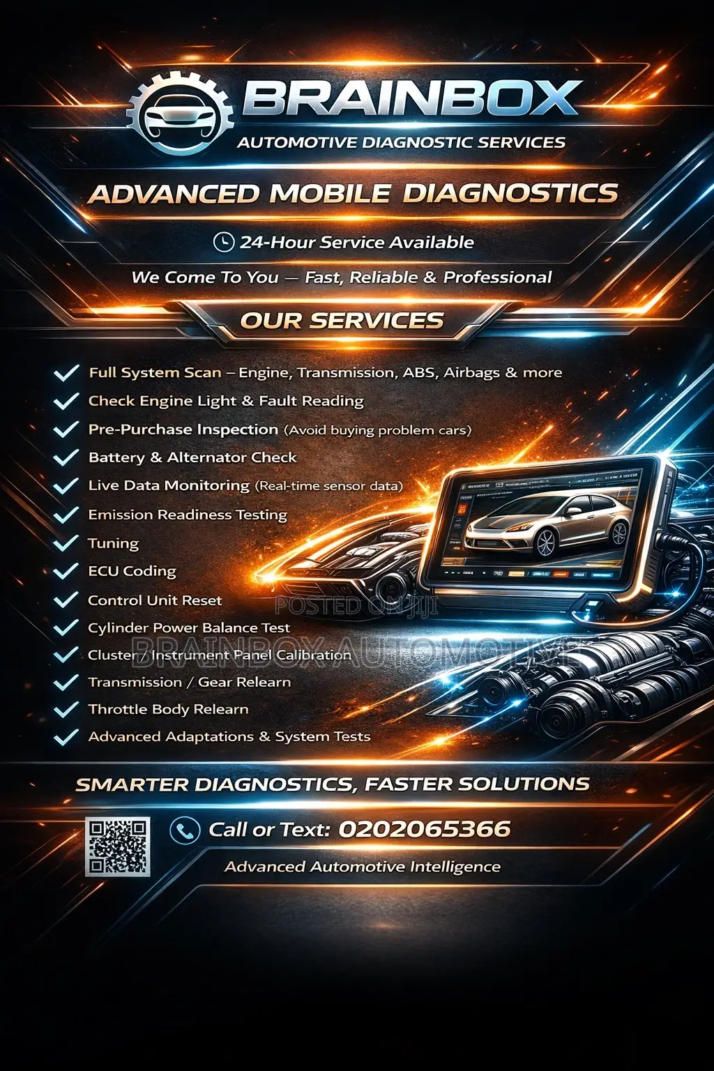 Full Car Diagnostic Service