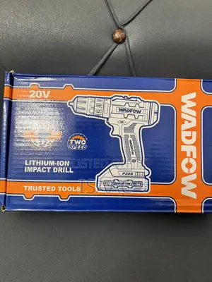 Wadfow Cordless Lithium-Ion Impact Drill 20v