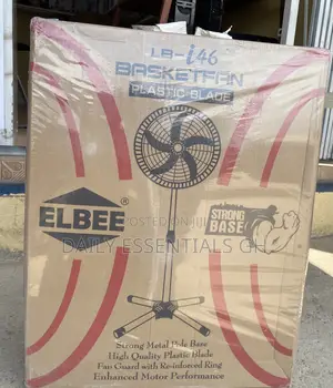 Elbee Electric Standing Fan – Strong Wind