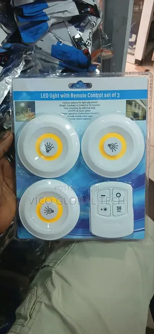 Led Light With Remote 3set