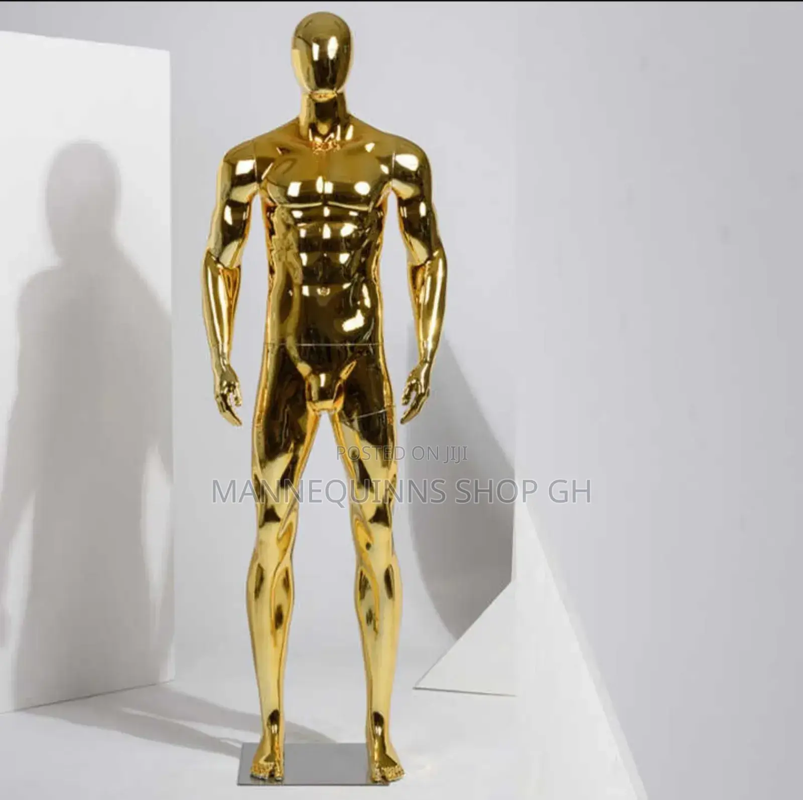 Black and Gold Full Gaint Mannequin Available