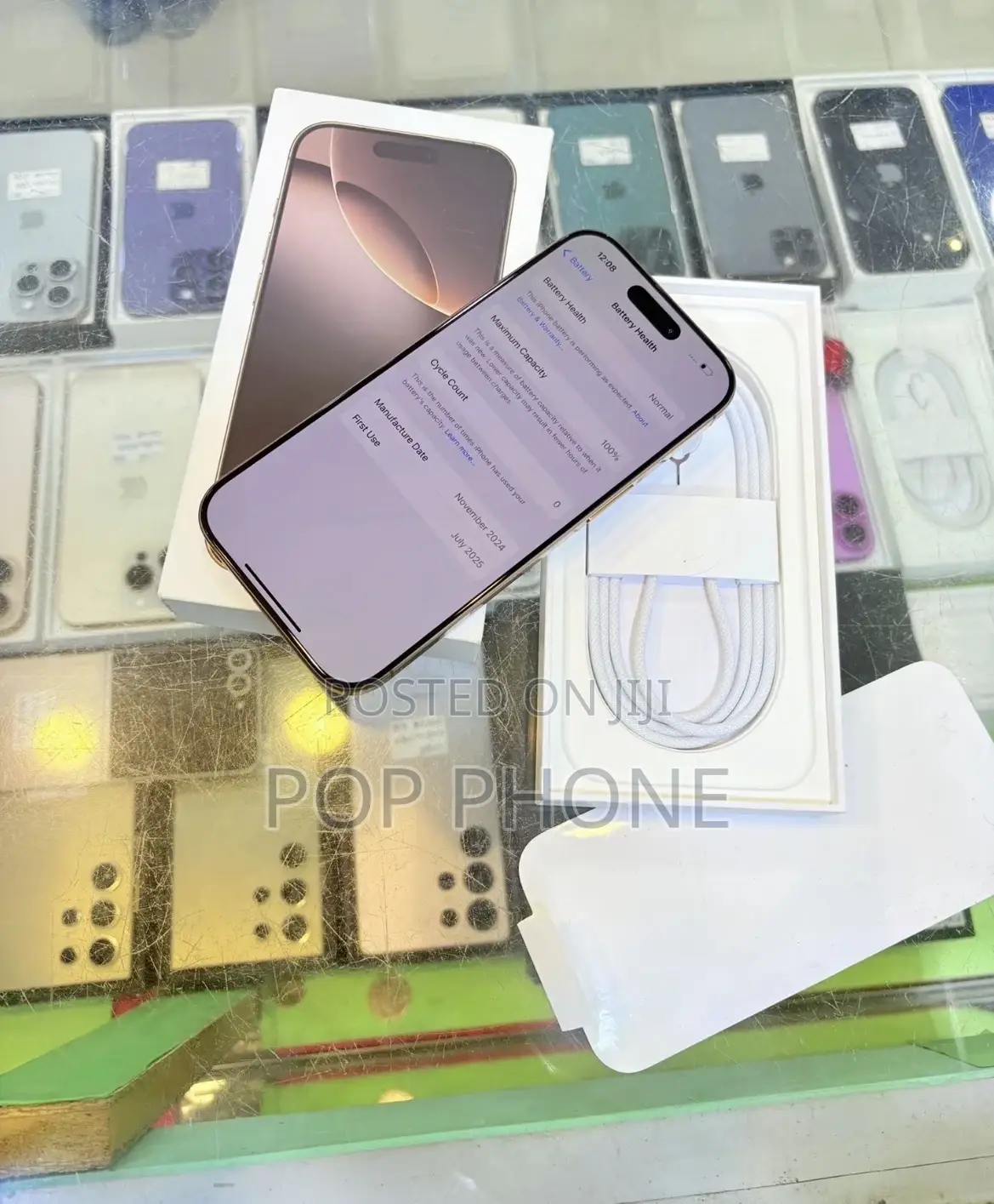 New Apple iPhone 16 Pro Max 256 GB Gold