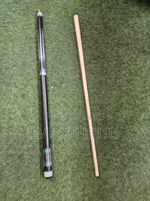 Black and Blue Snooker Stick