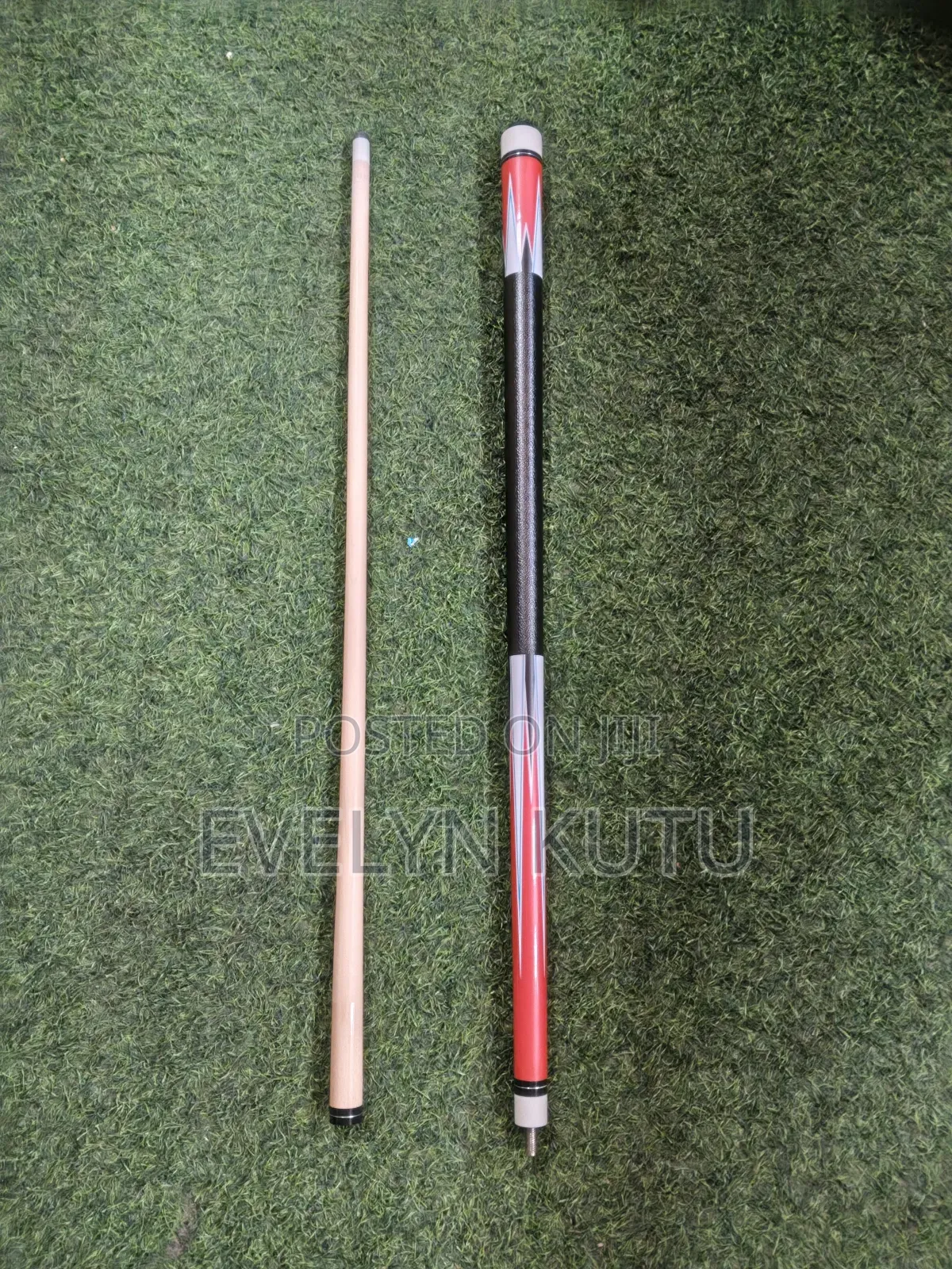 Black and Blue Snooker Stick
