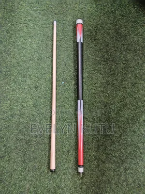 Black and Blue Snooker Stick