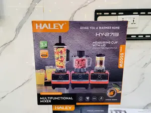 Best Buy for Less Haley-Hy-2713 Halley Blender 3 Jars 5500watt 15speed