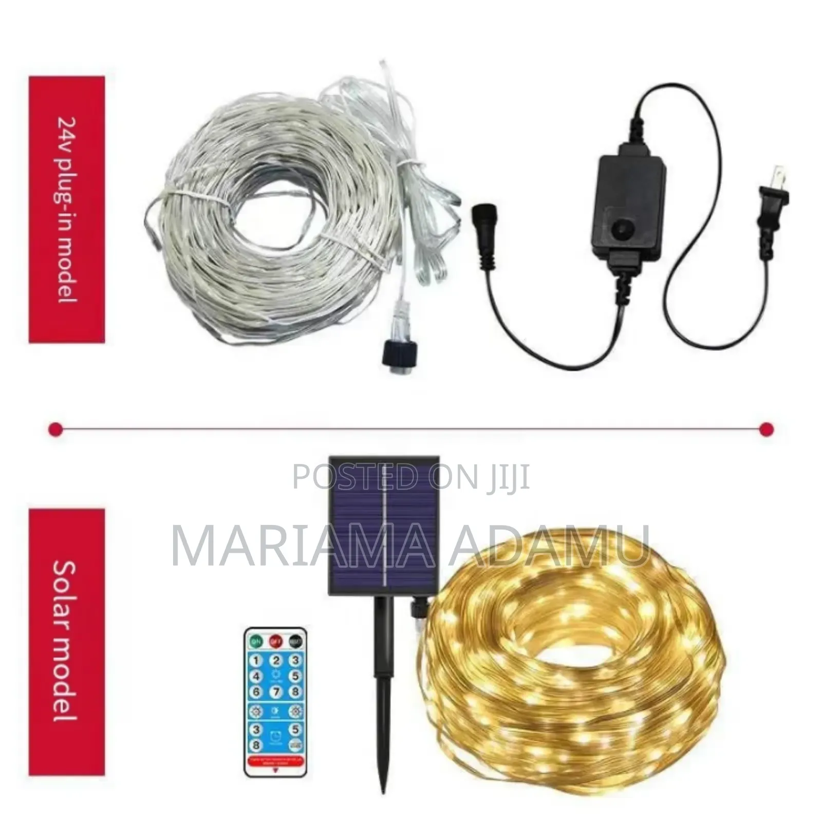 Solar Fairy Lights With Remote Control