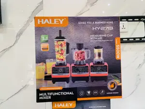 Grab Your Favorite Haley-Hy-2713 Halley Blender 3jars 5500watt 15speed