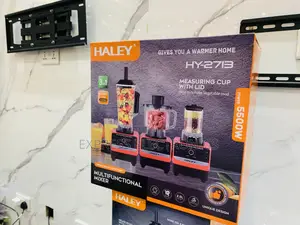 Highly Recommended Haley-Hy-2713 Halley Blender 3jars 5500watt 15speed