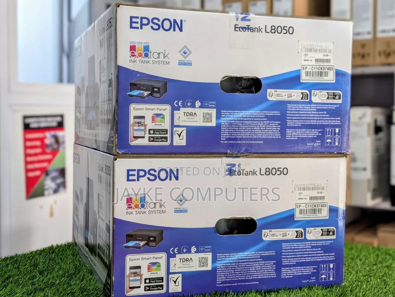 Epson Ecotank L8050 Photo Printer