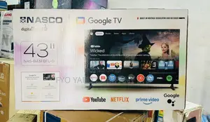 Quality Original Nasco 43”” Full Digital Satellite Smart Android Tv