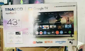 Quality Original Nasco 43”” Full Digital Satellite Smart Android Tv