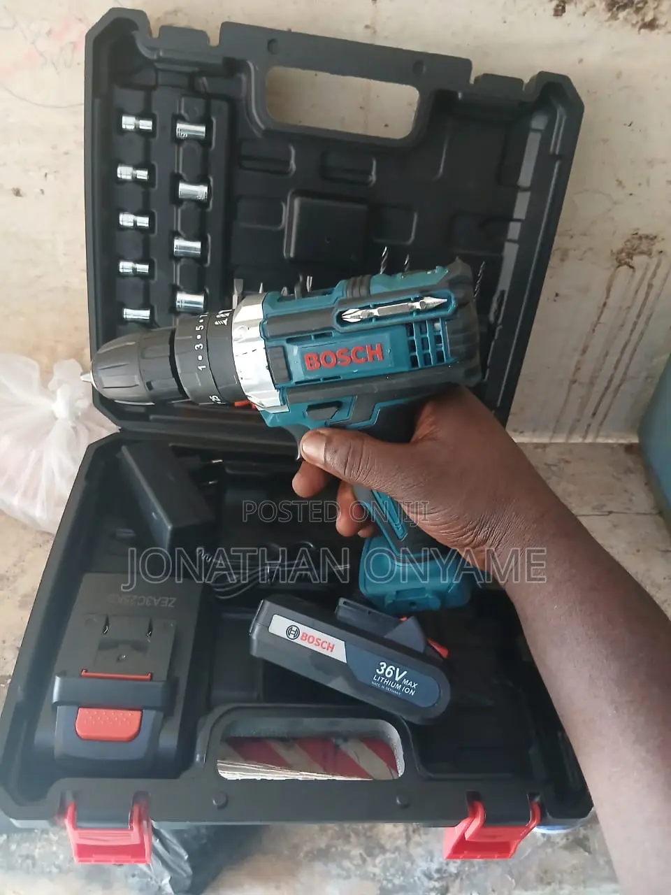 Original Cordless Drill Machine–With Multiple Drill Bits Accessories