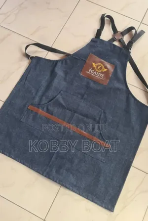 Jeans And Leather(Faux) Aprons