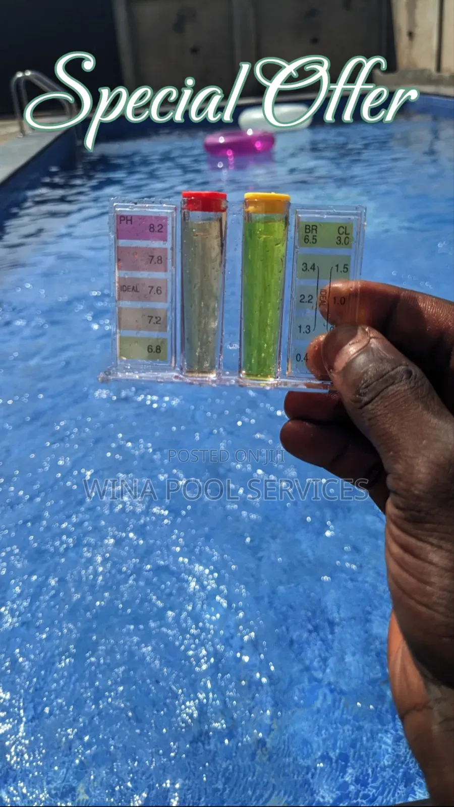Professionnel Swimming Pool Cleaning in Accra