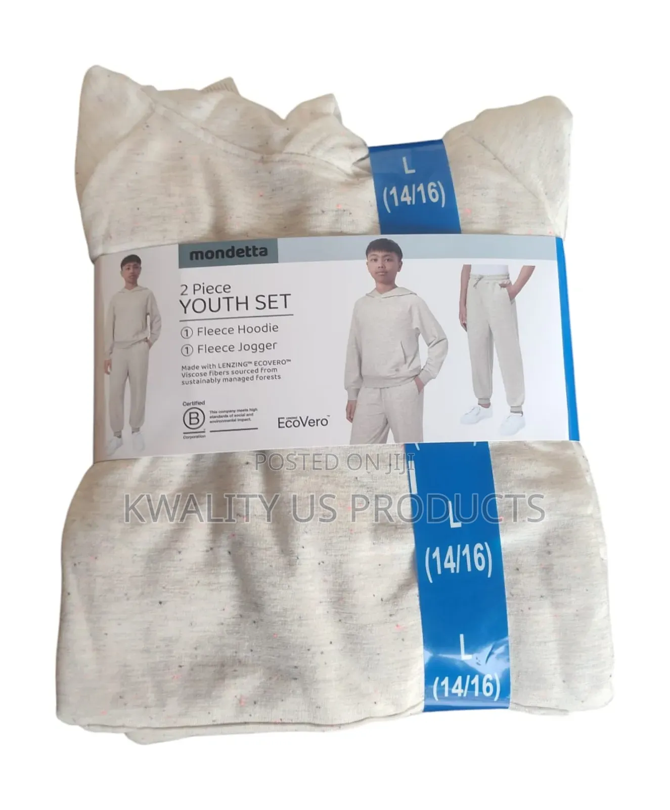 Mondetta Unisex Joggers Set - 7-8 Years