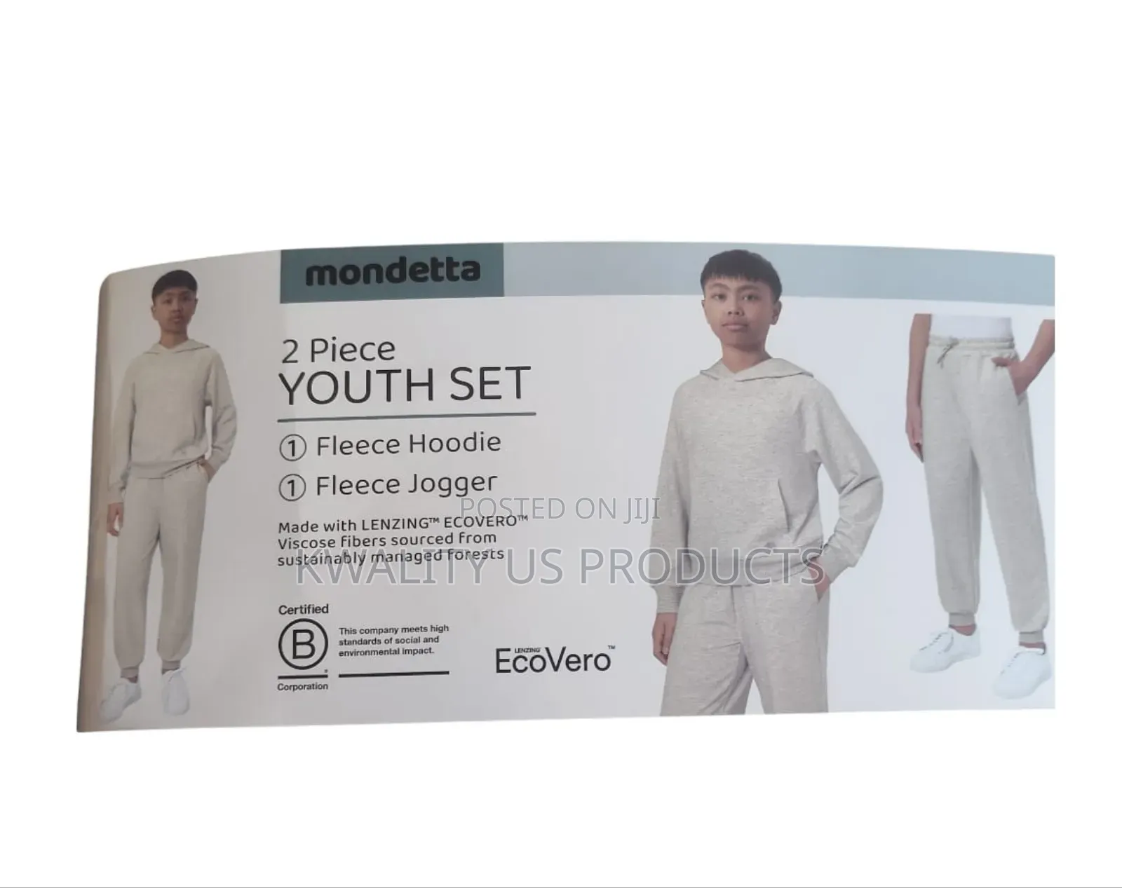 Mondetta Unisex Joggers Set - 7-8 Years