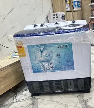 Long Lasting Semiautomatic 15kg White Electric Topload Washer