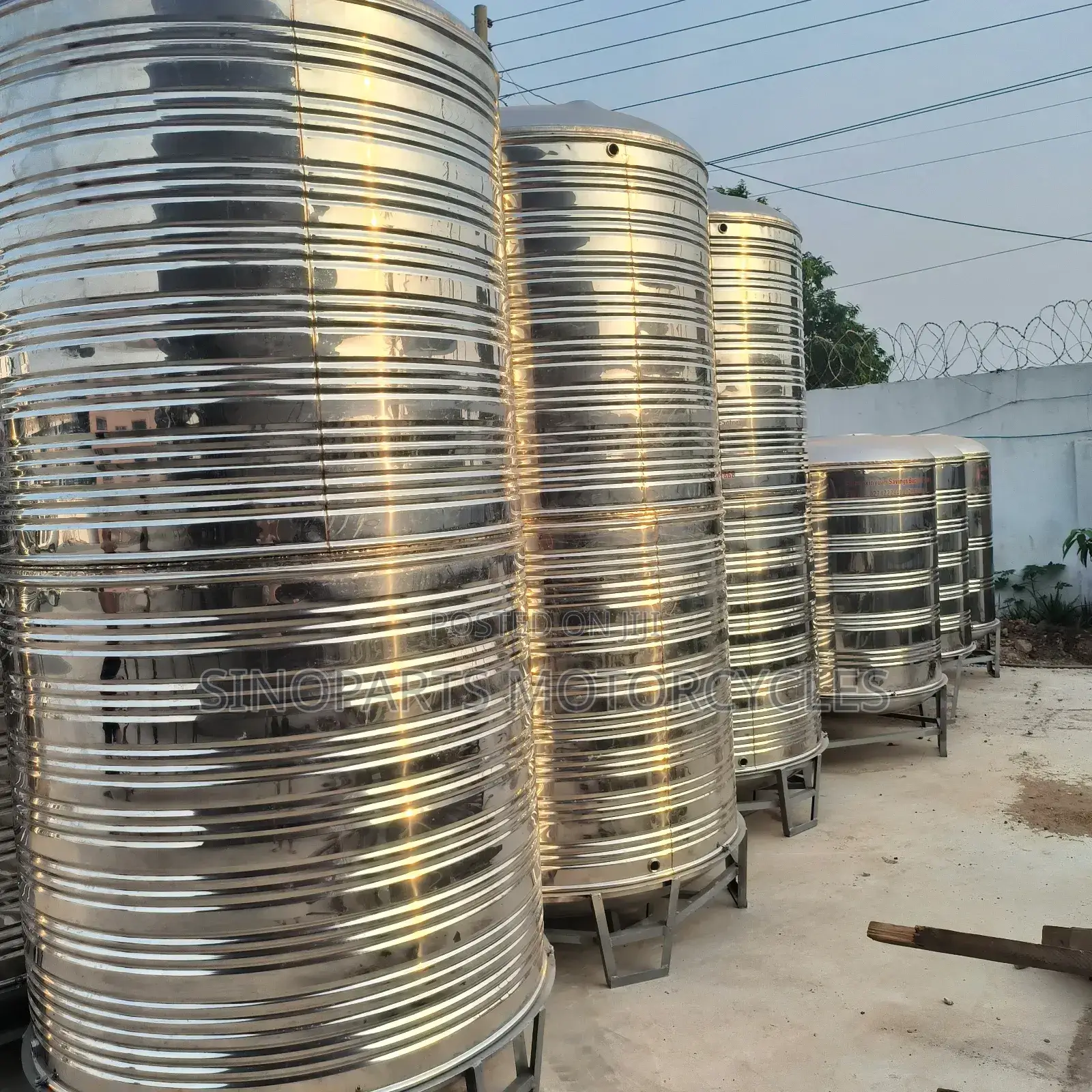 Stainless Steel Fish Farming Tank Clean Water High Survival Easy Clean