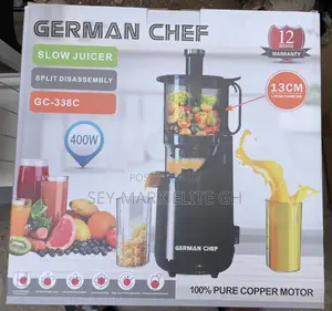 German Chef Slow Juicer